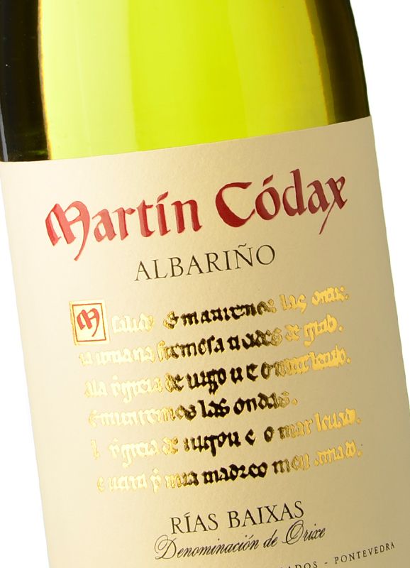 Martín Códax Albariño 2018 - Buy White Young Wine - Rías Baixas ...