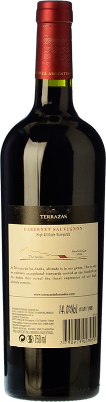 Terrazas De Los Andes Reserva 2017 Buy Red Crianza Wine